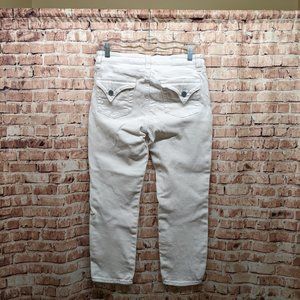 Kut from the Kloth Jeans BARDOT Skinny Boyfriend Crop Back Pocket Flaps Size 4
